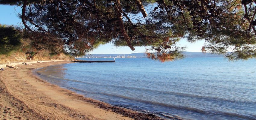 Ankaran Beach, Adriatic Coast, Slovenia
