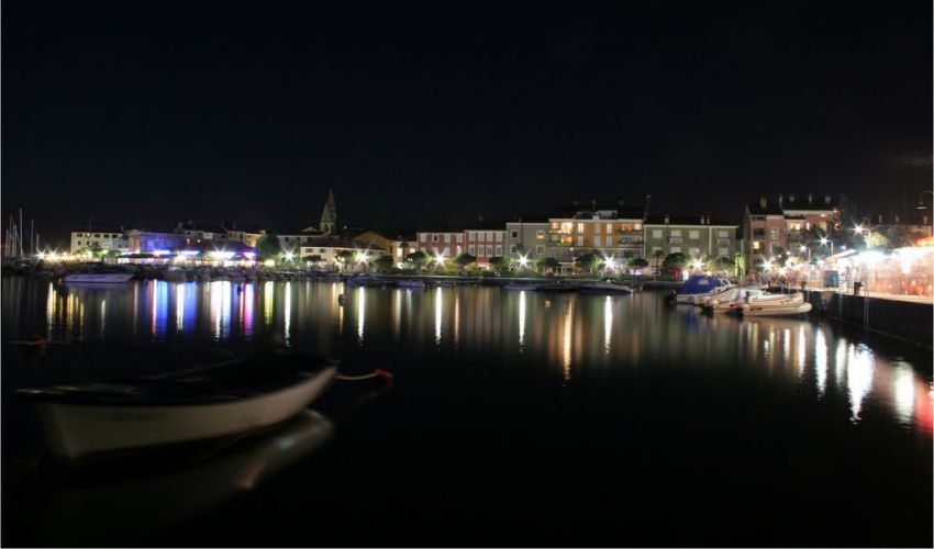 Izola by Night, Adriatic, Slovenia