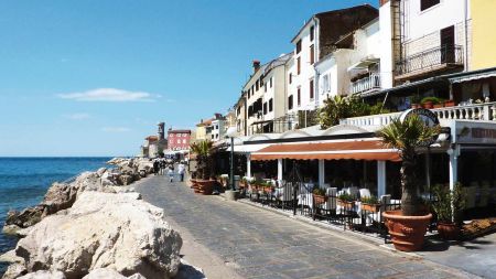Koper-sea-front, Adriatic Coast, Slovenia