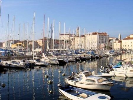Portorož waterfront, Adriatic, Slovenia