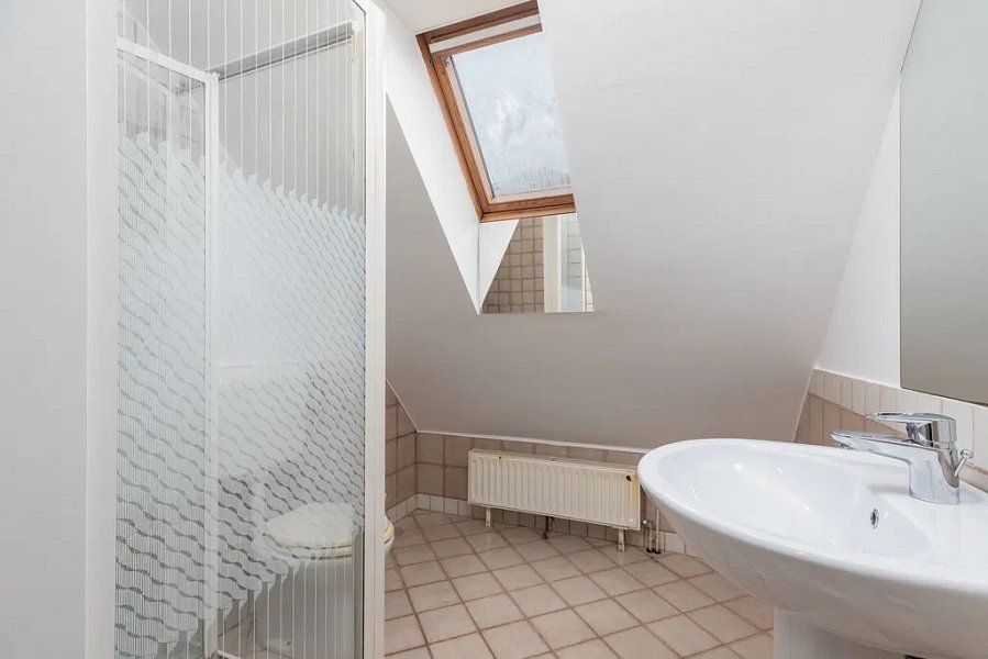 Attic bathroom