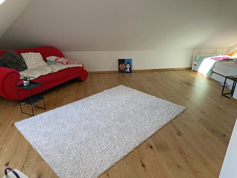 Attic bedroom