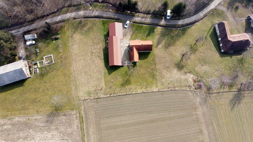 Aerial photo of the property