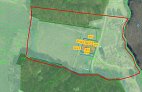 A map of the property